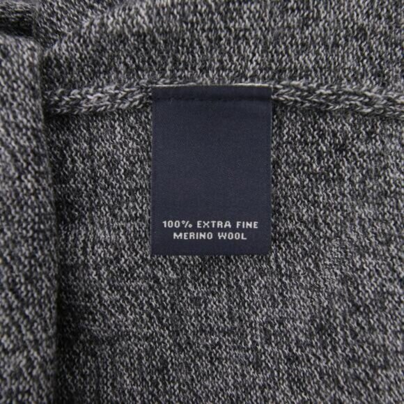 Hart Schaffner Marx Sweater Vest Gray Extra Fine Merino Wool V Neck 2X Tall NWT - Picture 8 of 10